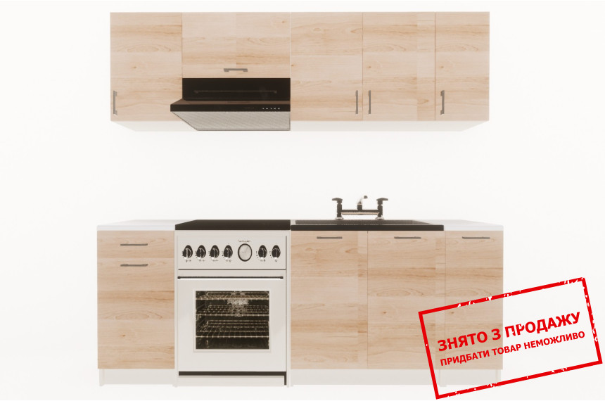 Кухня Layman EcoModel 210 Дуб артизан/Дуб артизан