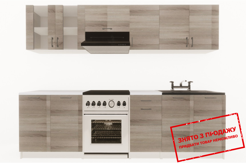 Кухня Layman EcoModel 260 Дуб нельсон/Дуб нельсон