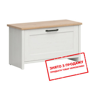 Тумба для взуття Loksa SFK1D BRW 1-дверна Сосна ан...