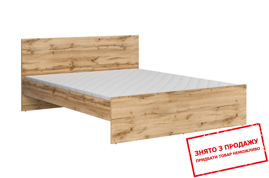 Ліжко двоспальне (каркас) Nuis LOZ/160 BRW