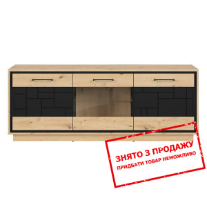 Тумба під ТВ Pont RTV2D1W BRW 3-дверний Дуб артиза...