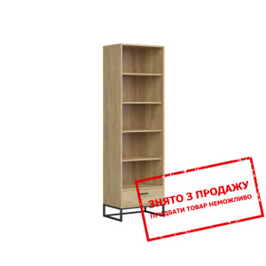 Стелаж Ramla REG1S BRW відкритий з 1 шухлядою ніжк...