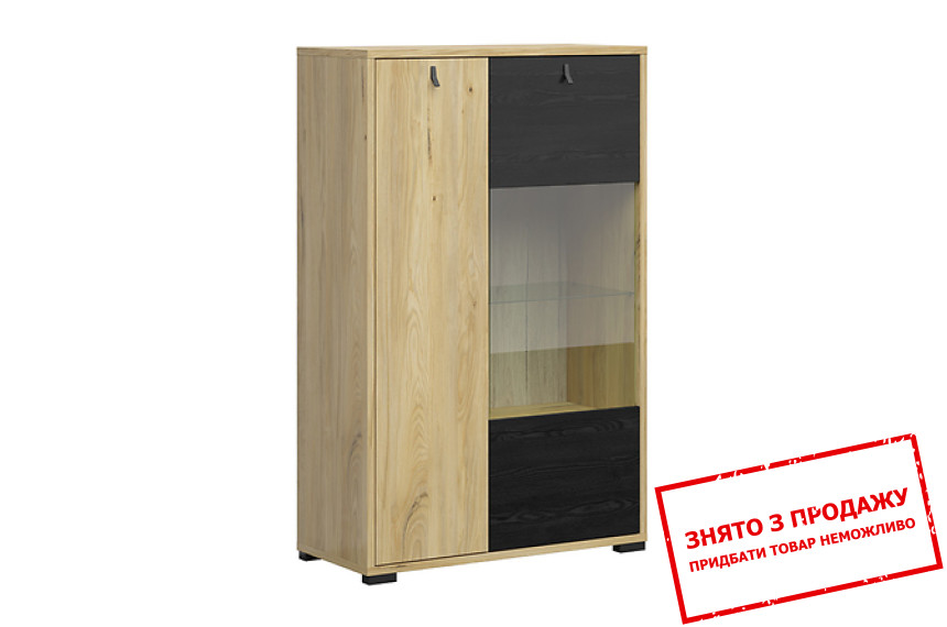 Вітрина Rodes REG1D1W/90 BRW