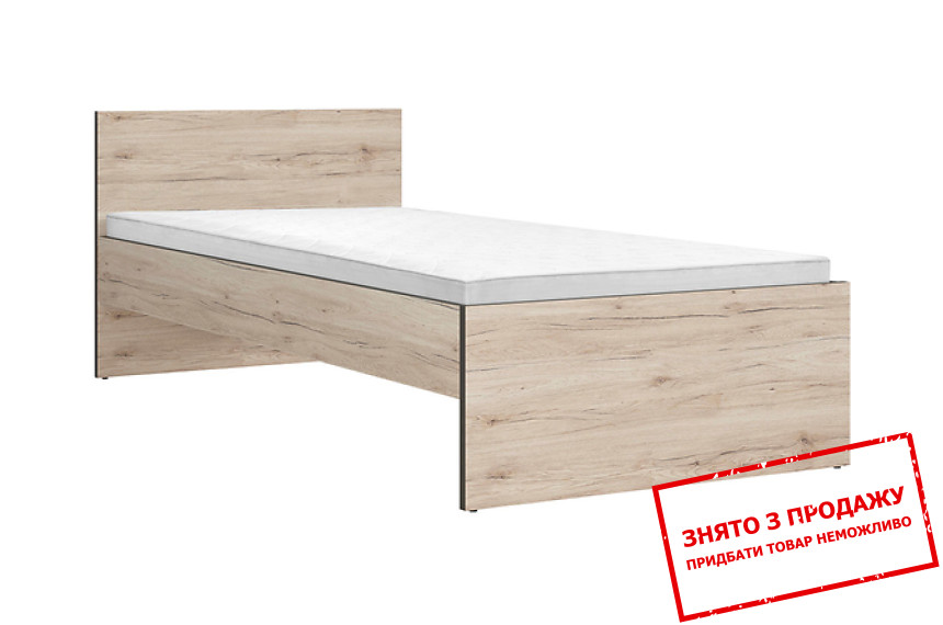 Ліжко односпальне (каркас) Ronse LOZ/90 BRW