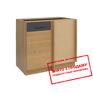 Тумба кутова Semi Line DNW-100/82 чорний вулканічн...