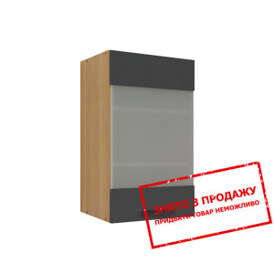 Вітрина навісна Semi Line G-40/72-LV/PV чорний вул...