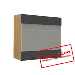 Вітрина навісна Semi Line G-80/72-LV/PV чорний вул...