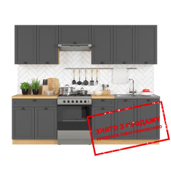 Кухня Semi Line дуб ревеал/графіт