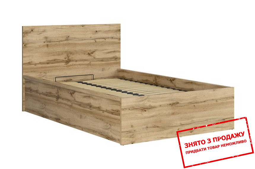 Ліжко односпальне з підйомним механізмом Tetrix LOZ/120/B BRW