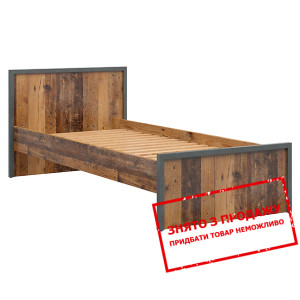 Ліжко (каркас) Weston LOZ/90 BRW односпальне Сосна...
