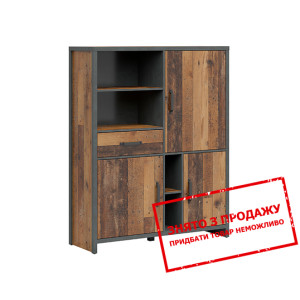 Стелаж Weston REG3D1S BRW 3-дверний з 1 шухлядою С...