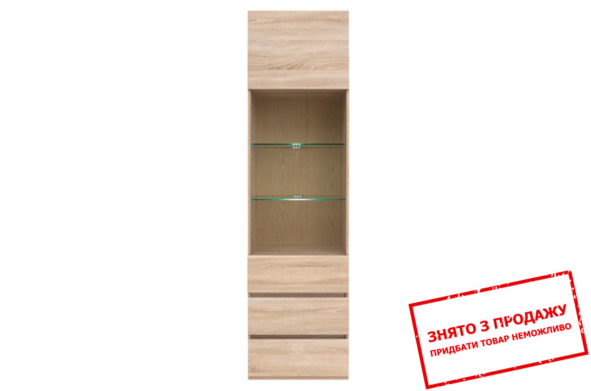 Опція підсвічування вітрини Academica REG1W2S BRW