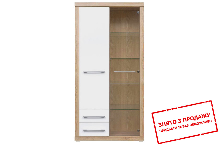 Вітрина Bigi REG1D2S1W BRW