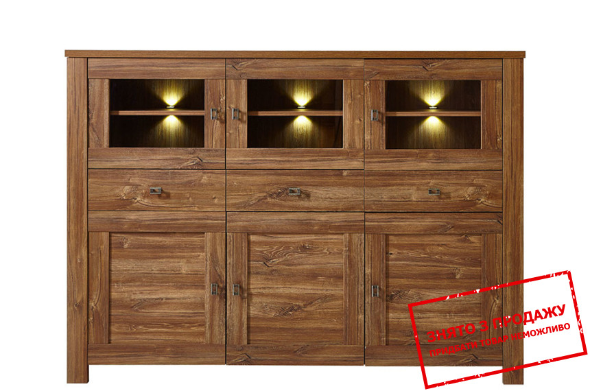 Комод Brussel KOM3W3D3S/13/18 BRW