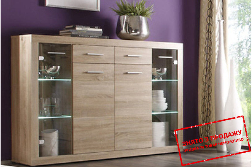 Буфет Cancan KOM2D2S2W BRW