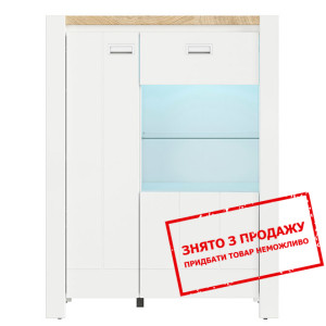 Вітрина Dreviso REG1D1W/95/123 BRW