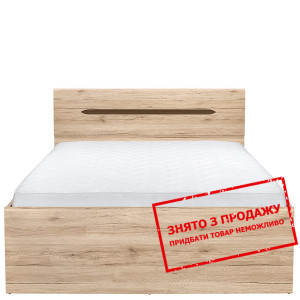 Ліжко двоспальне Elpasso LOZ160 B BRW...
