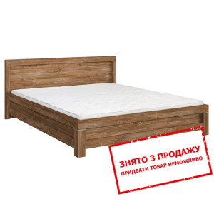 Ліжко (каркас) Gent LOZ180 BRW двоспальне Дуб стір...