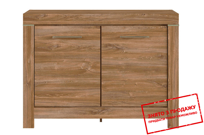 Стелаж Gent SFK2D/9/12 BRW 2-дверний Дуб стірлінг