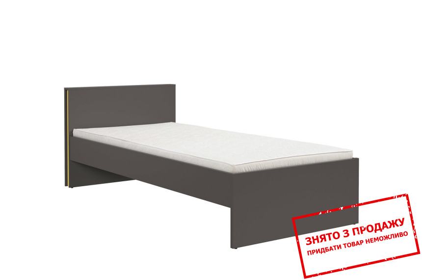 Ліжко односпальне Graphic LOZ/90 BRW