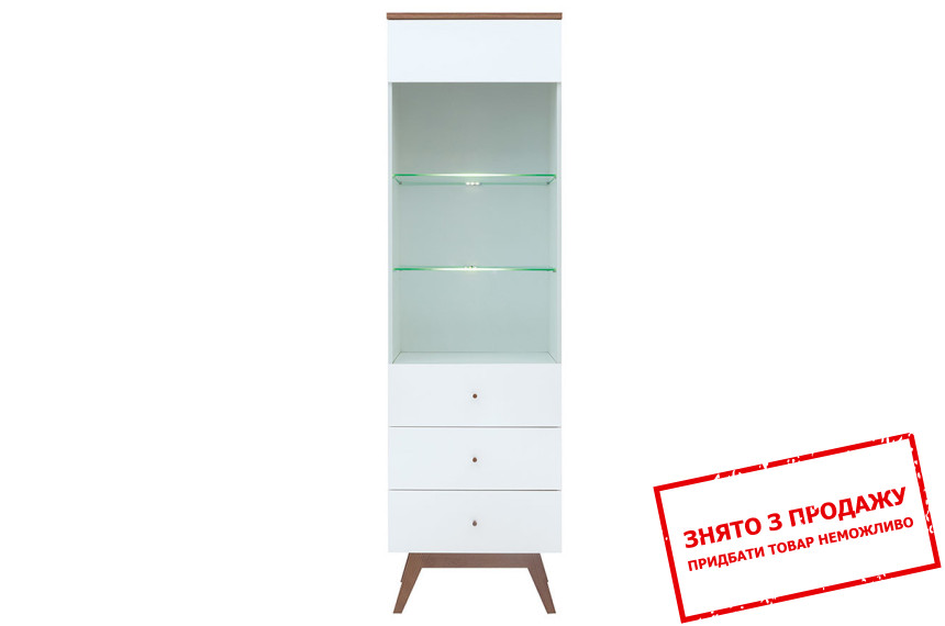 Вітрина Heda REG1W2S BRW
