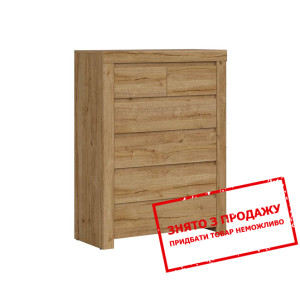 Комод Holten KOM6S BRW з 6 шухлядами Дуб вотерфорд...