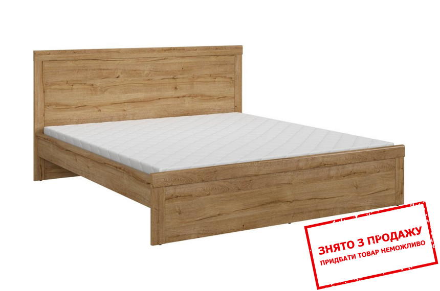 Ліжко (каркас) LOZ/180 Holten BRW Дуб вотерфорд