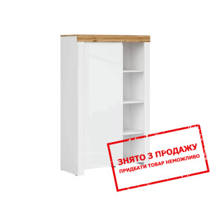 Стелаж Holten REG1D/150 BRW 1-дверний Білий/білий ...