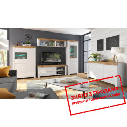 Польські меблі Holten BRW Білий/білий глянець