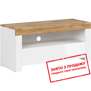 Тумба під ТВ Holten RTV1S BRW з 1 шухлядою Білий/б...