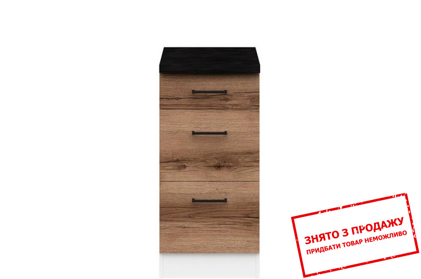 Тумба Junona Line D3S/40/82 дуб делано темний BRW