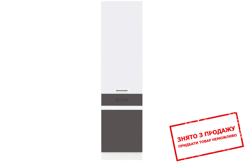 Тумба Junona Line D2D/50/195 L сірий вольфрам BRW