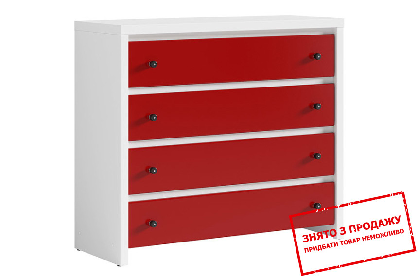 Комод Karet кольоровий фасад KOM4S BRW