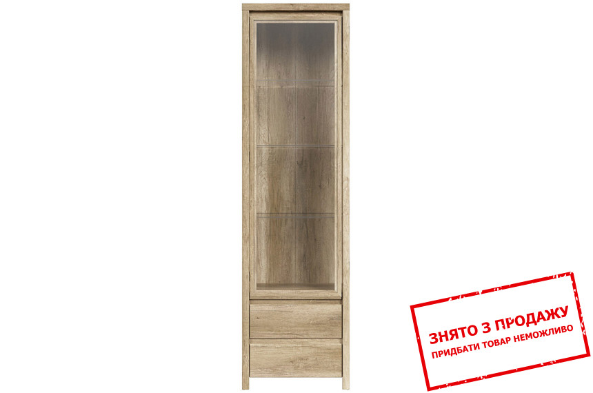 Вітрина Каспіан Дуб монумент REG1W2S BRW