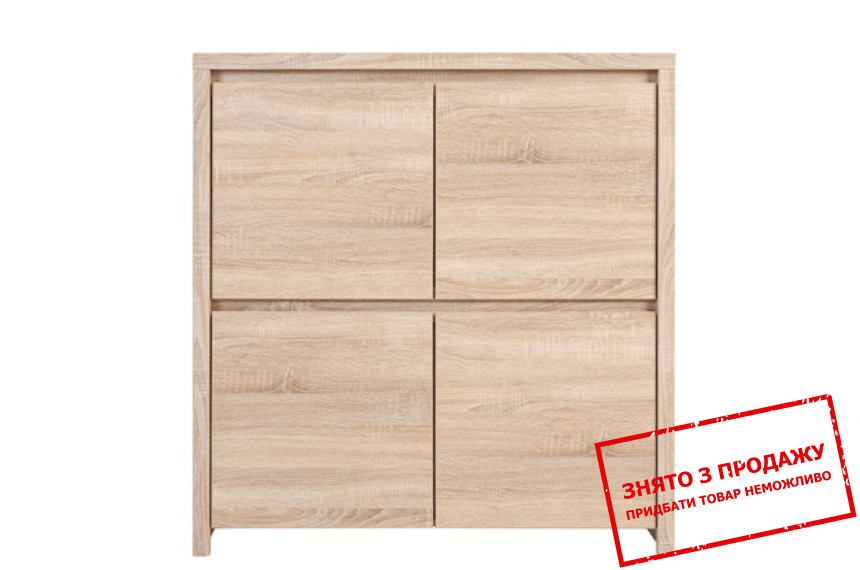 Комод Каспіан Дуб сонома KOM4D BRW