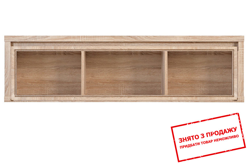 Вітрина навісна Каспіан Дуб сонома SFW1W140 BRW