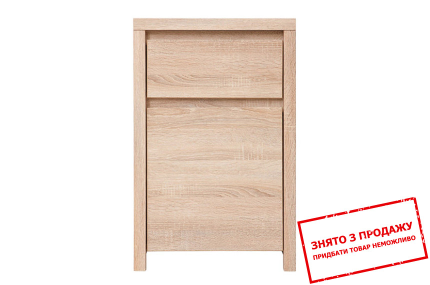 Комод Каспіан Дуб сонома KOM1D1SP BRW