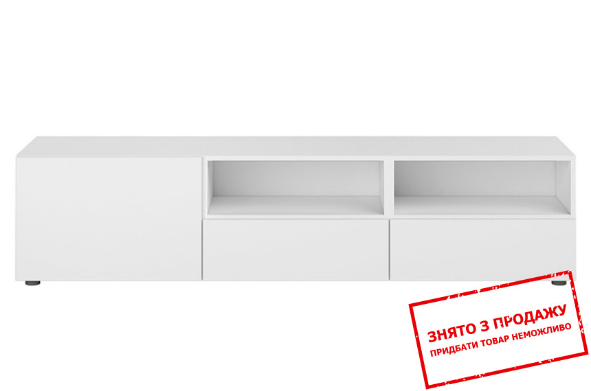 Тумба під телевізор Modai Білий RTV1D2S/4/18 BRW