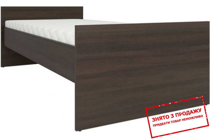 Ліжко односпальне (Без підстави, без матраца) Nepo LOZ90 A BRW