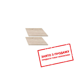 Опція полиці (2 шт. 375 мм) Nepo Plus SZF3D2S BRW...