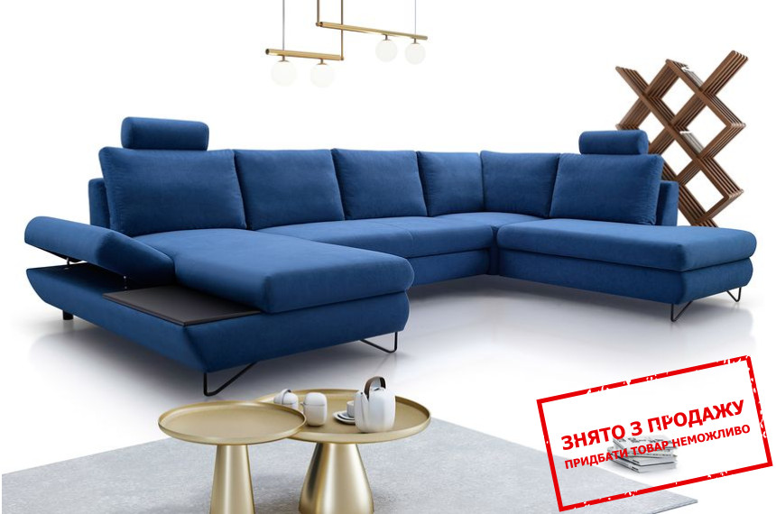 Диван кутовий розкладний ЛОФТ III / LOFT III на ніжках