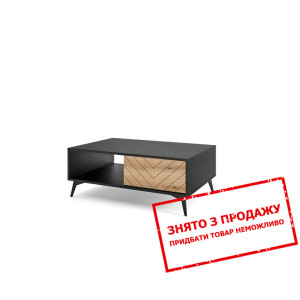 Стіл журнальний Adamant 104 Дуб евок/чорний...