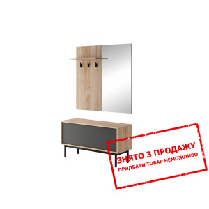 Передпокій Asic 2-дверний Джексон хікорі/графіт...