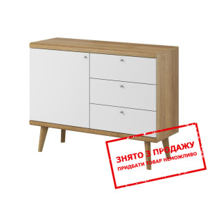 Комод Crimo 1D3S/107 1-дверний з 3 шухлядами Дуб р...