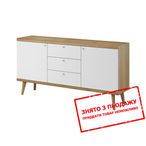 Комод Crimo 2D3S/160 2-дверний з 3 шухлядами Дуб р...