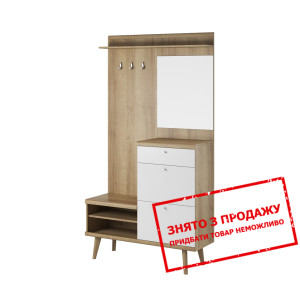 Передпокій Crimo 2-дверний з 1 шухлядою Дуб рів'єр...