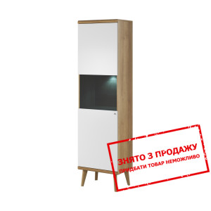 Вітрина висока Crimo 1D1W/50 1-дверна Дуб рів'єра/...