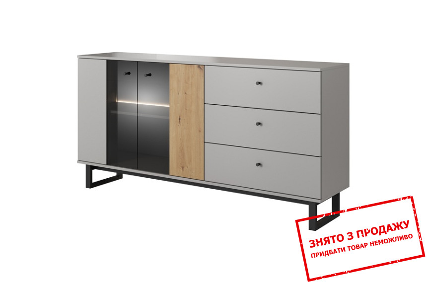 Комод з вітриною Flavio 2W3S/175