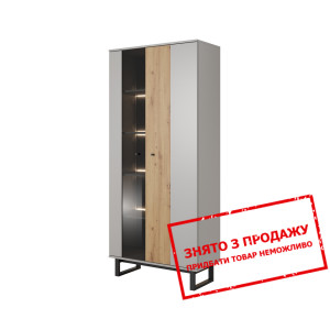 Вітрина висока Л/П Flavio 2D1W/90