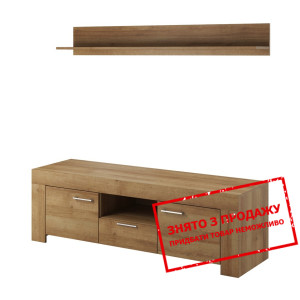 Тумба під ТВ 2D1S/155 Fly 2-дверна з 1 шухлядою з ...